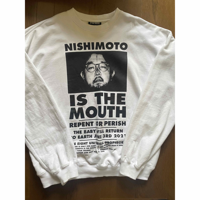 nishimoto is the mouth XL スウェット　ニシモト