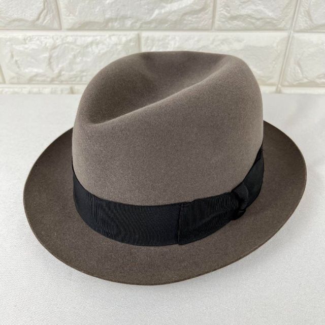 Borsalino ボルサリーノ ヴィンテージ ハット ブラウン