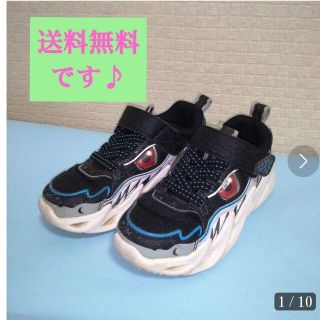 スケッチャーズ(SKECHERS)の17cm美品■定価¥8,250■スケッチャーズシャークボッツ(スニーカー)