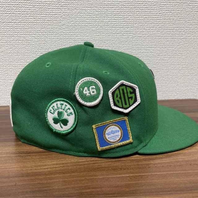 刺繍ワッペン4個 NBA ニューエラ BOSTON CELTICS キャップ