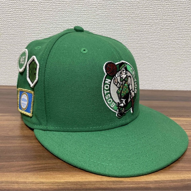 刺繍ワッペン4個 NBA ニューエラ BOSTON CELTICS キャップ