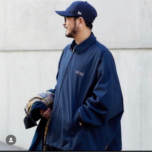 SUPER WIDE SWING TOP seesee ナイロンジャケット | www.innoveering.net