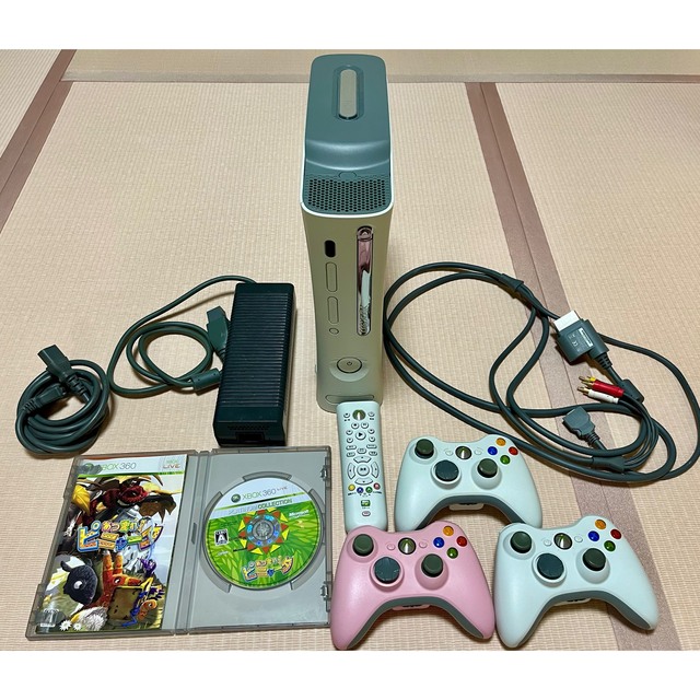 xbox360 本体 ソフト 付属品 セット ワイヤレスコントローラー リモコン | フリマアプリ ラクマ