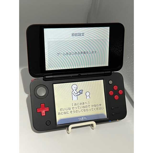 【完品・美品】 Newニンテンドー2DSLL 本体 マリオカート7パック レッド