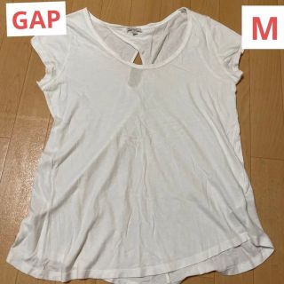 ギャップ(GAP)のレディース GAP 半袖 Tシャツ ホワイト M(Tシャツ(半袖/袖なし))