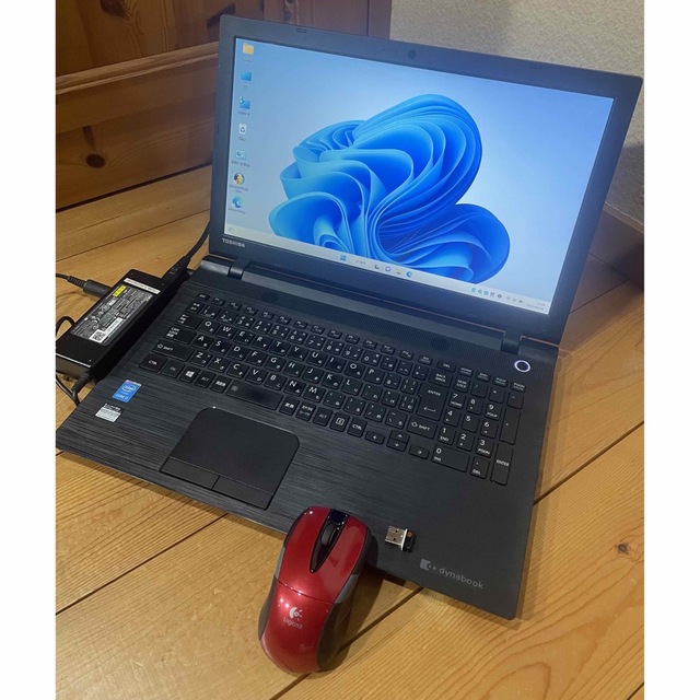 東芝(トウシバ)のdynabookBB25/RBWin11&officeノートパソコン スマホ/家電/カメラのPC/タブレット(ノートPC)の商品写真