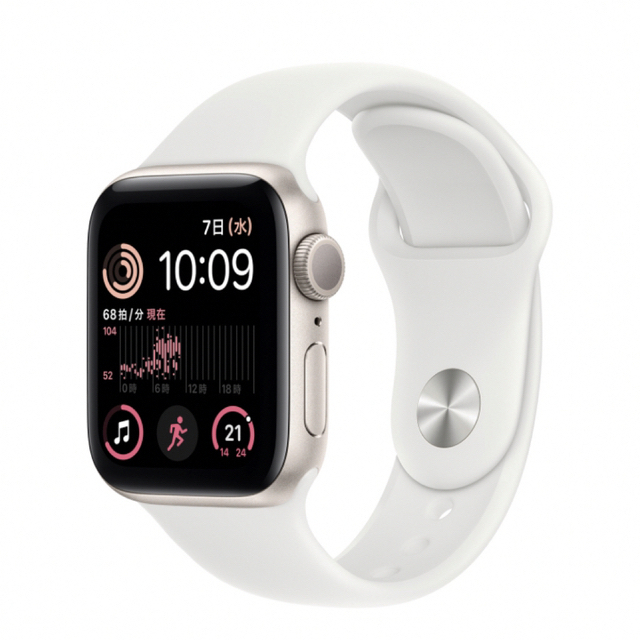 新品未開封Apple Watch SE（第2世代:GPSモデル）40mm