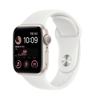 アップルウォッチ(Apple Watch)の新品未開封Apple Watch SE（第2世代:GPSモデル）40mm (腕時計(デジタル))