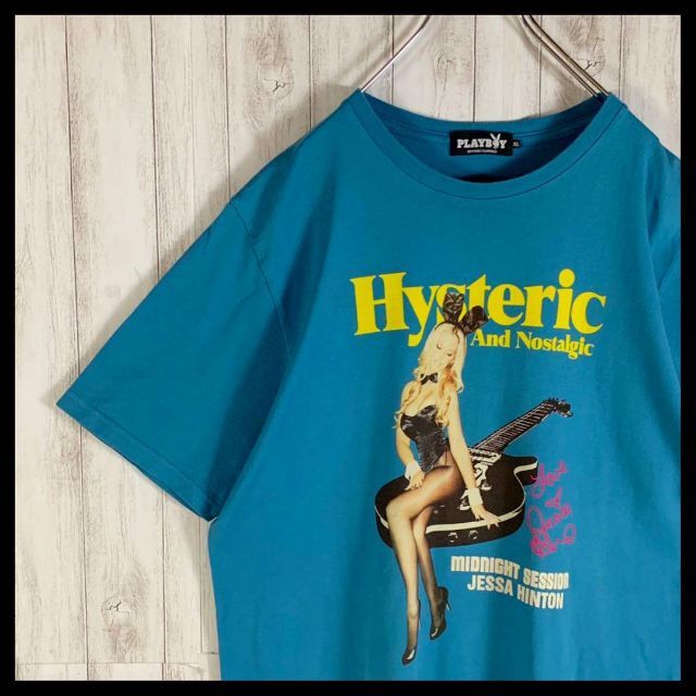 限定コラボ】ヒステリックグラマー PLAYBOYヒスガール 即完売 Tシャツ