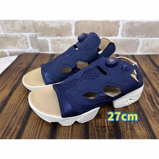 インスタポンプフューリー(INSTAPUMP FURY（Reebok）)のリーボック ポンプフューリー サンダル 27cm ネイビー(サンダル)