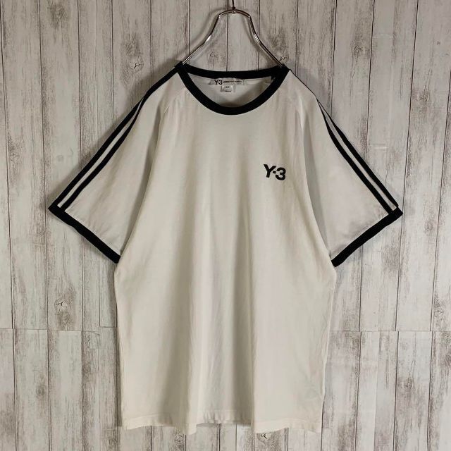 即完売モデル】Y-3 ヨウジヤマモト スリーライン 希少 入手困難 T 即完売モデル】Y-3 ヨウジヤマモト スリーライン 希少 入手困難 T