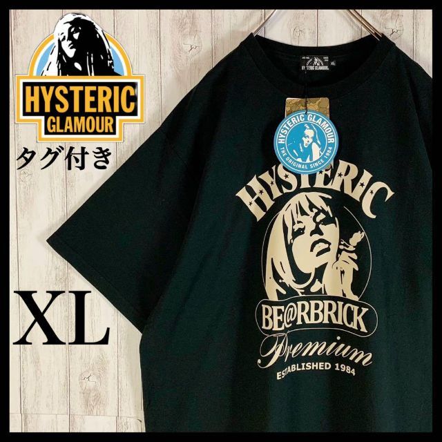 新品・タグ付き】ヒステリックグラマー×ベアブリック XL ヒスガール T