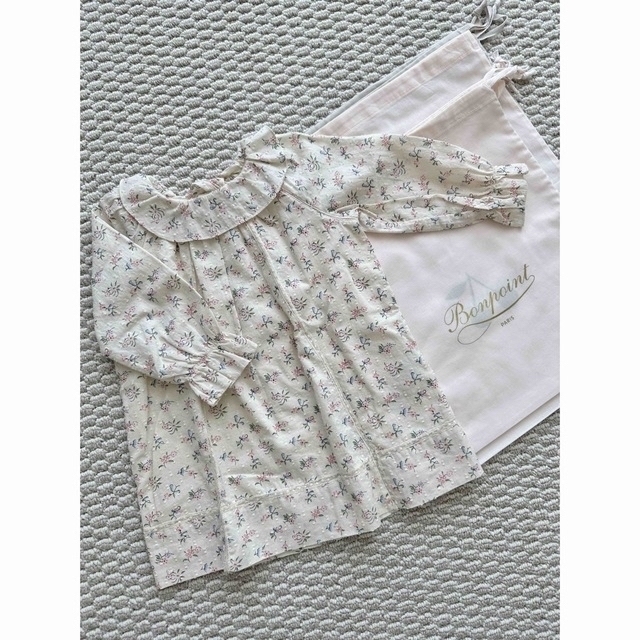 Bonpoint(ボンポワン)の🍒 bonpoint  ボンポワン  新品✨ キッズ/ベビー/マタニティのベビー服(~85cm)(ワンピース)の商品写真