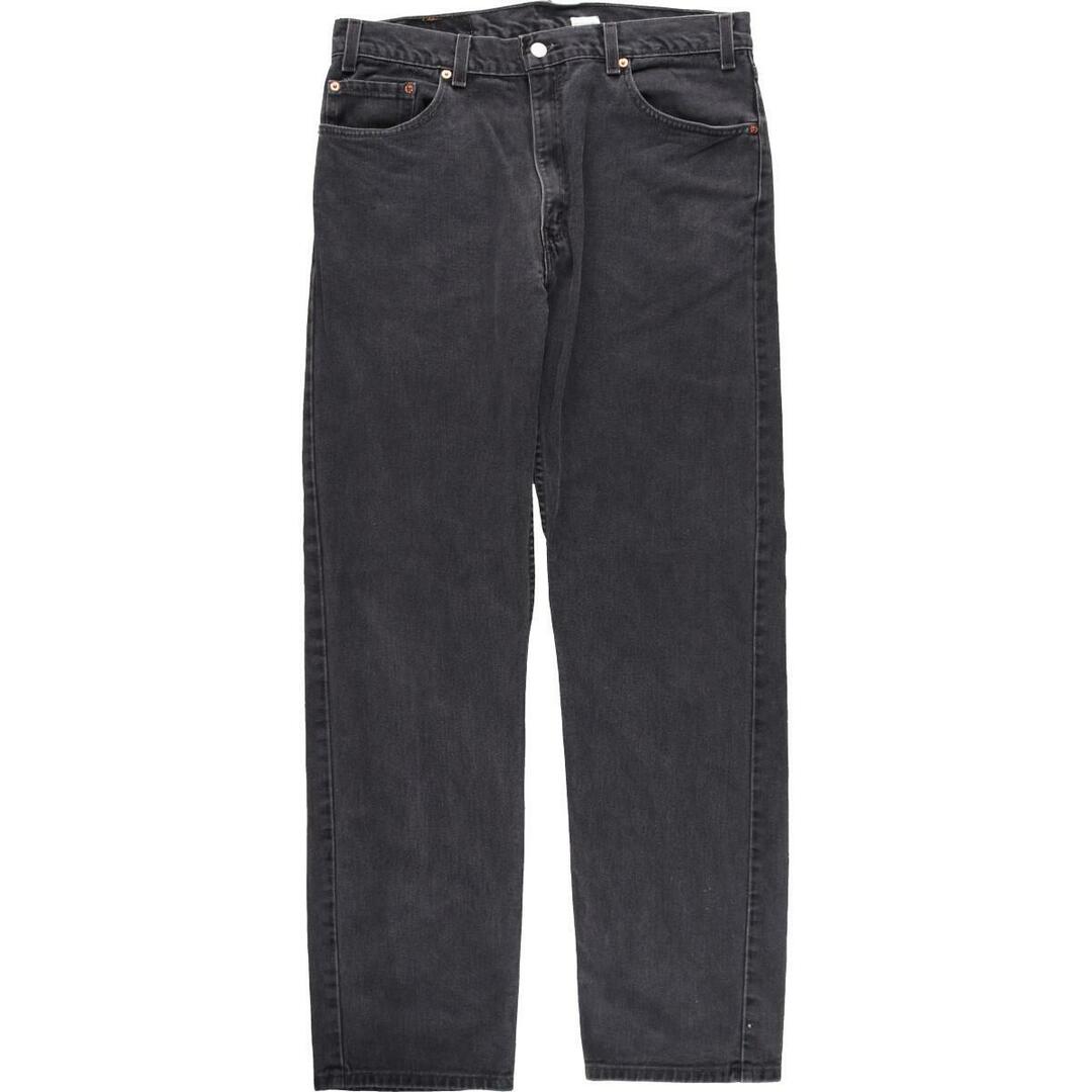 90年代 リーバイス Levi's 505 REGULAR FIT STRAIGHT LEG ブラックジーンズ テーパードデニムパンツ USA製 メンズw36 ヴィンテージ /eaa328499