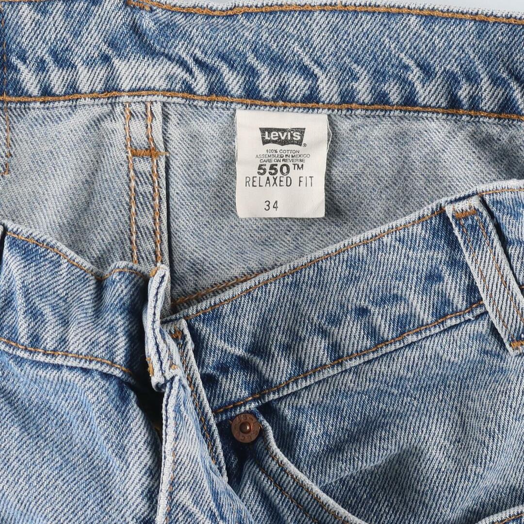 Levi's(リーバイス)の古着 90年代 リーバイス Levi's 550 RELAXED FIT デニムショーツ ショートパンツ メンズw34 ヴィンテージ /eaa329011 メンズのパンツ(ショートパンツ)の商品写真