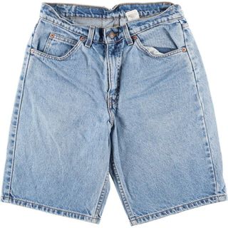 リーバイス(Levi's)の古着 90年代 リーバイス Levi's 550 オレンジタブ RELAXED FIT デニムショーツ ショートパンツ メンズw31 ヴィンテージ /eaa329020(ショートパンツ)