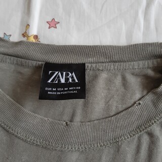 ザラ(ZARA)のZARA ポケットTシャツ(Tシャツ/カットソー(七分/長袖))