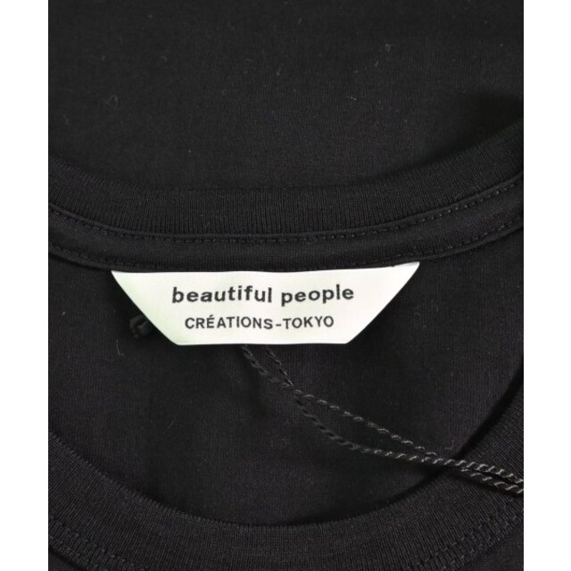 beautiful people(ビューティフルピープル)のbeautiful people Tシャツ・カットソー 200(XL位) 黒 【古着】【中古】 メンズのトップス(Tシャツ/カットソー(半袖/袖なし))の商品写真