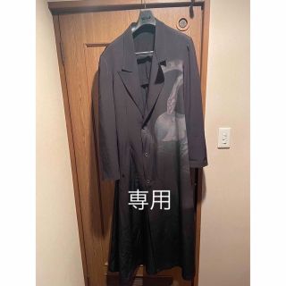 ヨウジヤマモト(Yohji Yamamoto)のyohjiyamamoto 20ss 内田すずめ　蛇女ドレスコート(チェスターコート)