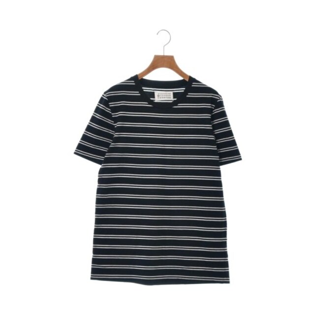 Maison Margiela Tシャツ・カットソー XS 黒x白(ボーダー)