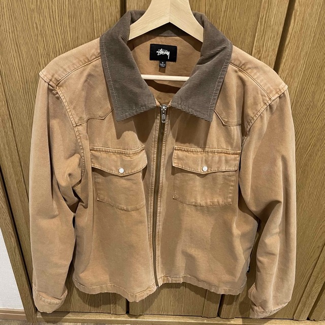 STUSSY Washed Canvas Work shirt Sサイズ