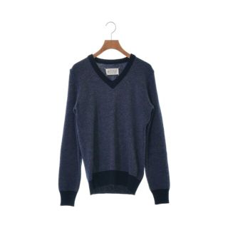 Maison Margiela メゾンマルジェラ ニット・セーター M 青x紺 www ...