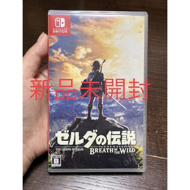 ゲームソフトゲーム機本体ゼルダの伝説 ブレス オブ ザ ワイルド Switch