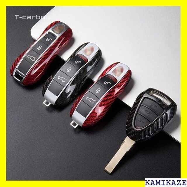 ☆ T-carbon ポルシェ 新型パナメーラ カイエン オリティ 赤 216の通販