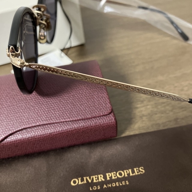 Oliver Peoples(オリバーピープルズ)のOLIVER PEOPLES オリバーピープルズ　505SUN BK/G 雅 メンズのファッション小物(サングラス/メガネ)の商品写真