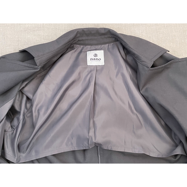 【ナノユニバース】トレンチコート【1度着用】 レディースのジャケット/アウター(トレンチコート)の商品写真