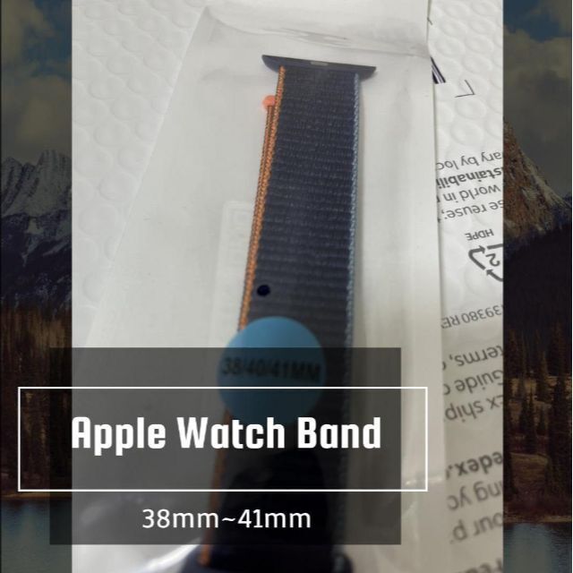 ＊Apple Watchバンド ナイロン＊38~41mm対応 新品未使用 レディースのファッション小物(腕時計)の商品写真