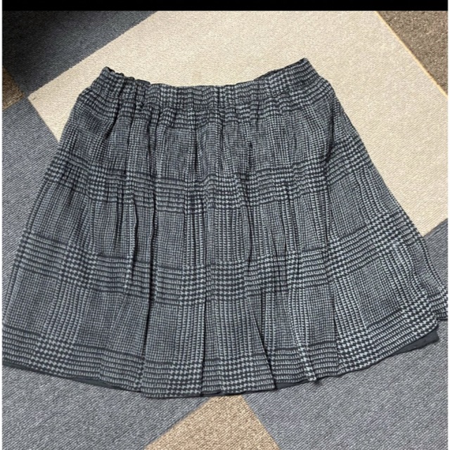 UNIQLO(ユニクロ)の格子柄ミニスカートSサイズ レディースのスカート(ミニスカート)の商品写真