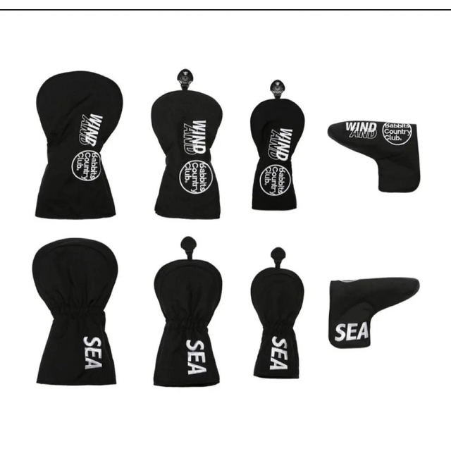 WIND AND SEA FR2 ヘッドカバー 4点セット head cover