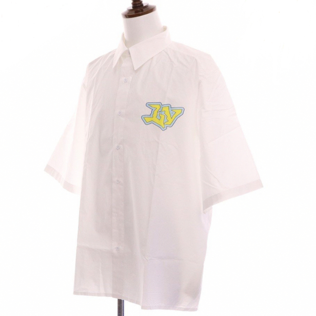 現行】ルイヴィトン LVSEプリンテッド ロゴ シャツ 美品 - qpeng.org