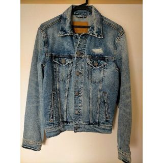 アメリカンイーグル(American Eagle)のAMERICAN EAGLE デニムジャケット XS 男女兼用(Gジャン/デニムジャケット)