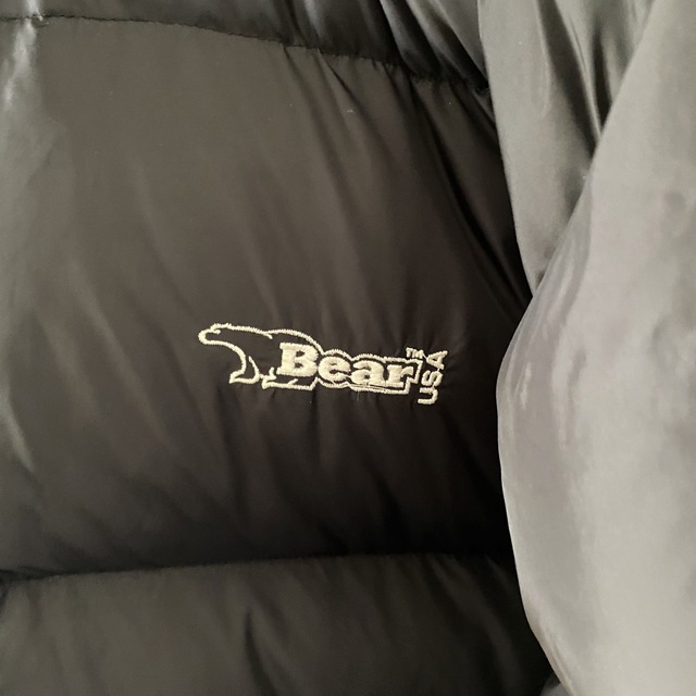 Bear USA(ベアー)のBearUSAベアーダウンジャケットリバーシブルブラック黒ネイビー紺xlアウター メンズのジャケット/アウター(ダウンジャケット)の商品写真