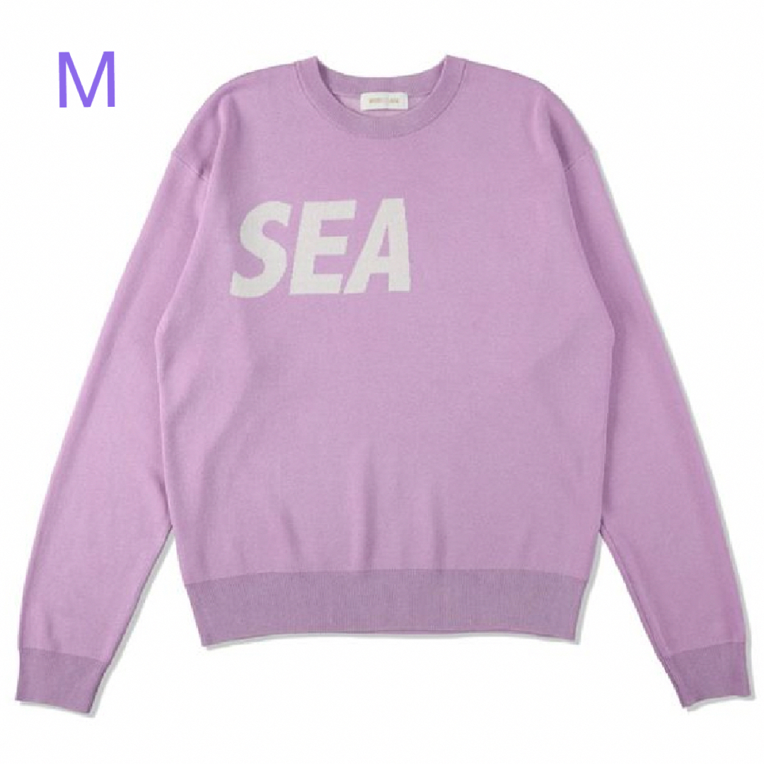 トップスウィンダンシーSEA SILK_BLEND KNIT / LILAC × 1 M