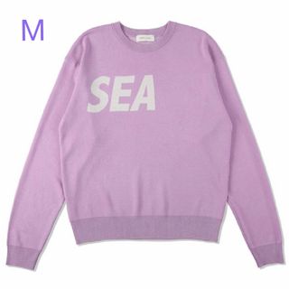 WIND AND SEA SILK KNIT   即完売　パープル　ニット