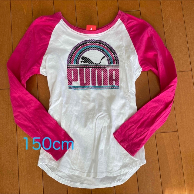 PUMA(プーマ)の【ガールズXL】PUMA ガールズ　カットソー　ラメ キッズ/ベビー/マタニティのキッズ服女の子用(90cm~)(Tシャツ/カットソー)の商品写真