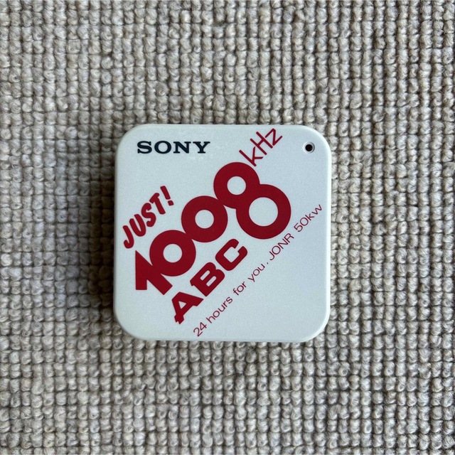 SONY(ソニー)のSONY ソニー　朝日放送ラジオ センパチくん　ABC ラジオ AM スマホ/家電/カメラのオーディオ機器(ラジオ)の商品写真