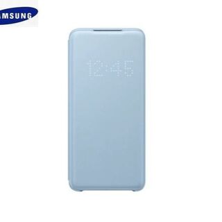 サムスン(SAMSUNG)の【訳】Galaxy S20 LED View カバー 純正品 ブルー(Androidケース)