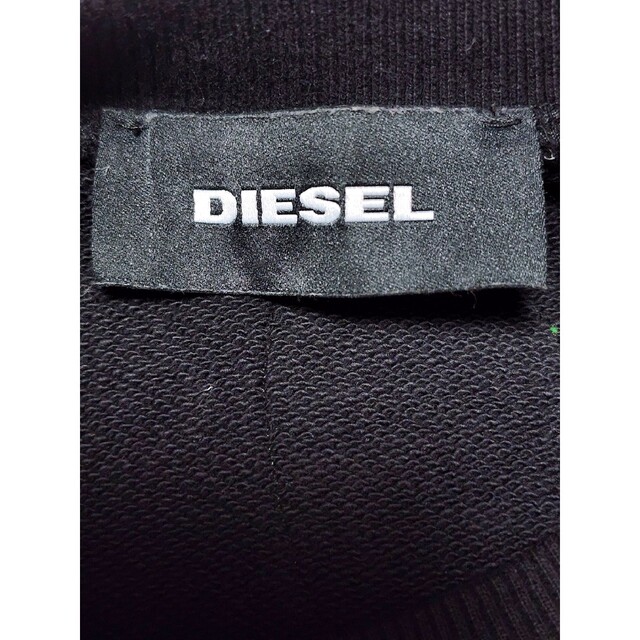 《希少》DIESEL ディーゼル Tシャツ 半袖 ワッペン ブラック S 7