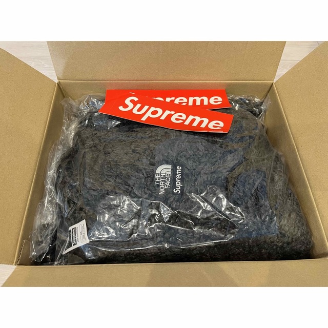 激安XL！Supreme×The North Faceハイパイルスウェット