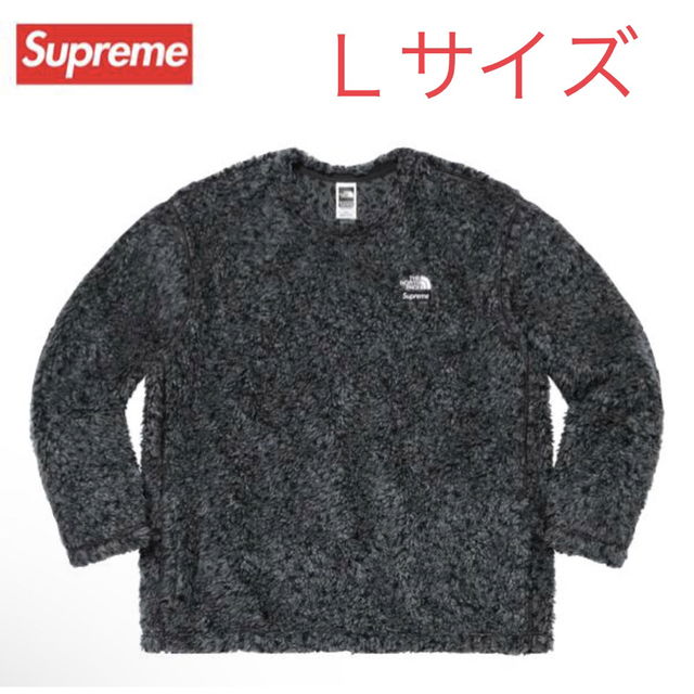 激安XL！Supreme×The North Faceハイパイルスウェット