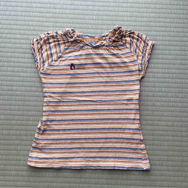 papp(パプ)のPAPP  パプ　半袖シャツ　120 キッズ/ベビー/マタニティのキッズ服女の子用(90cm~)(Tシャツ/カットソー)の商品写真