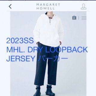 マーガレットハウエル(MARGARET HOWELL)の 2023SS マーガレットハウエルMHL.DRY LOOPBACKJERSEY(ニット/セーター)