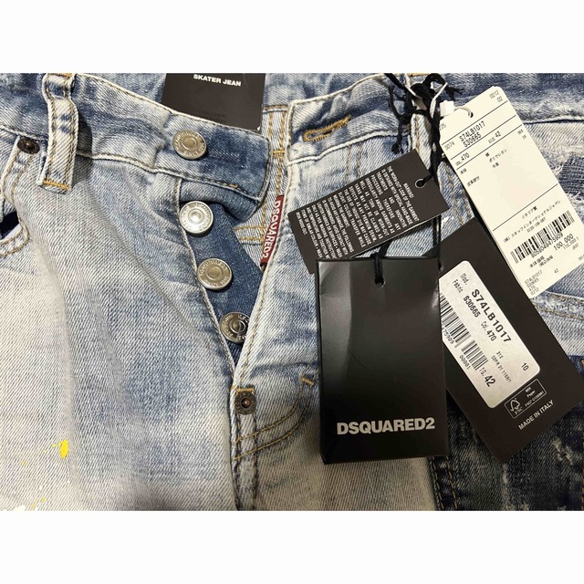 DSQUARED2(ディースクエアード)の21AW ディースクエアード デニム 42 SKATER JEAN スケーター メンズのパンツ(デニム/ジーンズ)の商品写真