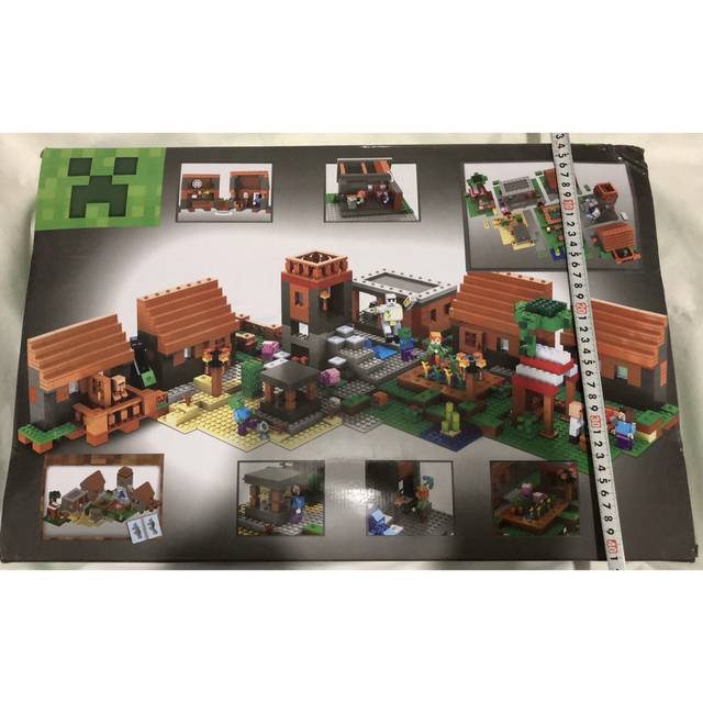 フルサイズ!レゴ互換-マインクラフ-大きな村と村人-テックニック