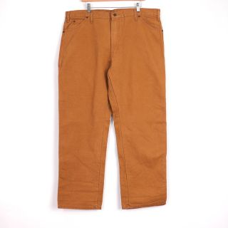 ディッキーズ(Dickies)のディッキーズ ワークパンツ ペインターパンツ ボトムス アメリカ買付品 海外古着 大きいサイズ メンズ 40×32サイズ ブラウン Dickies(その他)