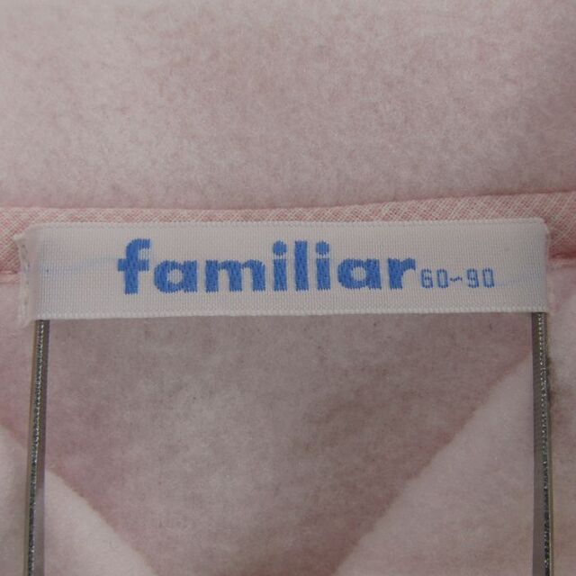 familiar - ファミリア ポンチョ ケープ フリース ダブルボタン ...